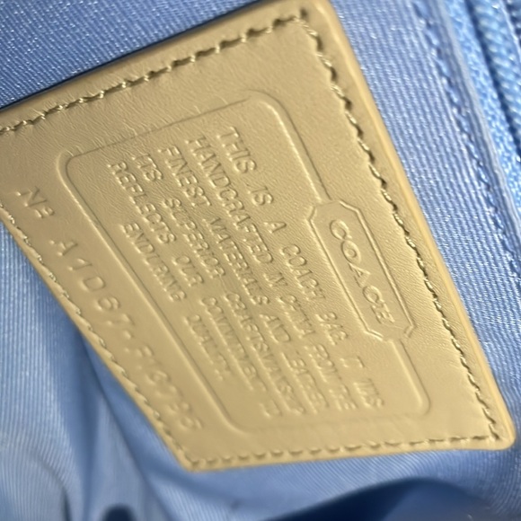 Coach SoHo Satin hobo bag. Multi colored 414 SN - Picture 8 of 13